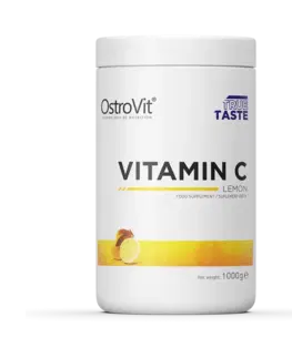 Vitamín C OstroVit Vitamin C Lemon 1000 g citrón