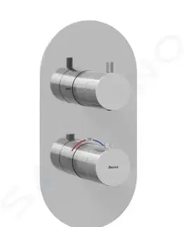 Kúpeľňové batérie RAVAK - Espirit Termostatická batéria pod omietku, pre 2 spotrebiče, chróm X070206
