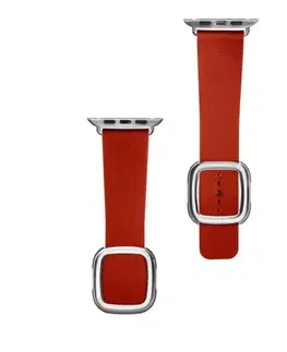 Príslušenstvo k wearables Kožený remienok COTEetCI Nobleman pre Apple Watch 38/40/41mm, red