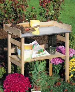 Záhradné stoly Stolík pre VÝSADBU ROJAPLAST