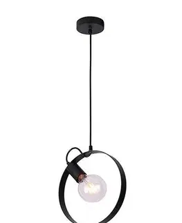 LED osvetlenie Závesná lampa NEXO Candellux Čierna