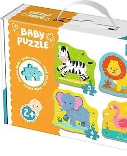 Hračky puzzle TREFL - Puzzle baby classic zvieratká safari