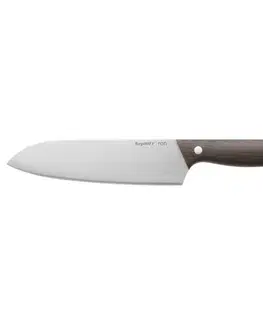 Výpredaj - Nože Nôž Ron santoku 17,5cm (tmavé drevo)