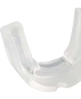 hokej Chránič zubov FH100 na pozemný hokej stredný priesvitný