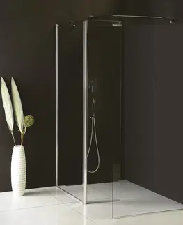 Sprchovacie kúty POLYSAN - MODULAR SHOWER stena na inštaláciu na múr, pre pripojenie otoč.panelu 1000  MS3A-100