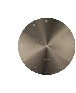 Hodiny Karlsson 5888GM dizajnové nástenné hodiny