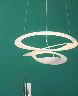 Závesné svietidlá Artemide Dizajnová závesná lampa Artemide Pirce 67x69 cm