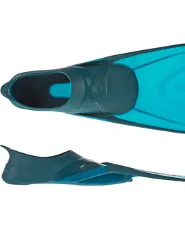 šnorchl Plutvy na šnorchlovanie SNK 500 modré
