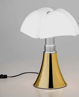 Stolové lampy Martinelli Luce Martinelli Luce Minipistrello stolová lampa zlatá