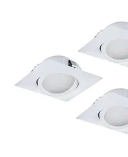 LED osvetlenie Eglo Eglo 95844 - SADA 3x LED podhľadové svietidlo PINEDA 1xLED/6W/230V 
