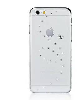 Puzdrá na mobilné telefóny Swarovski kryt Papillon pre iPhone 6/6s - Crystal IP6-PP-CL-CRY