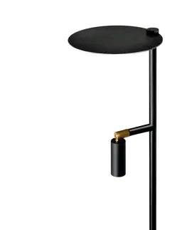 Stolové lampy Carpyen LED lampa Kelly, svetlá nastaviteľné čierna/zlatá