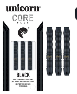 Šípky Šípky Unicorn Core Plus Black S1 3ks 16 g