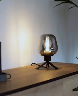 Stolové lampy Steinhauer Stolová lampa Reflexion, Ø 15 cm, výška 23 cm