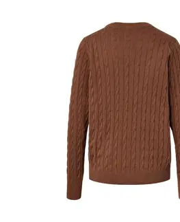 Coats & Jackets Kardigán z jemnej pleteniny s vrkočovým vzorom