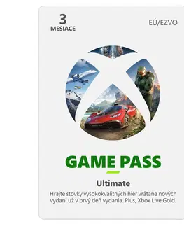 Hry na PC Microsoft Xbox Game Pass Ultimate členstvo 3 mesiace