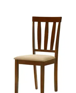 Jedálenské stoličky BELISIMA jedálenská stolička, mocca/béžová