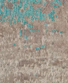 Koberce LuxD Dizajnový koberec Rowan 240x160 sivobéžový modrý