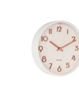 Hodiny Dizajnové nástenné hodiny 5808WH Karlsson 22cm