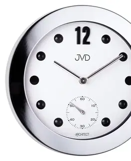 Hodiny Designové kovové hodiny JVD -Architect- HC07.1, 30cm