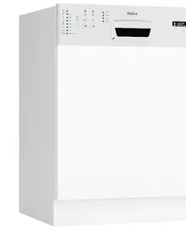 Dvierka a čelá zásuviek pre kuchynske skrinky Predná stena umývačky Max 60po biela