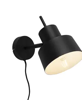 Nastenne lampy Inteligentné nástenné svietidlo čierne vrátane WiFi A60 - Chappie