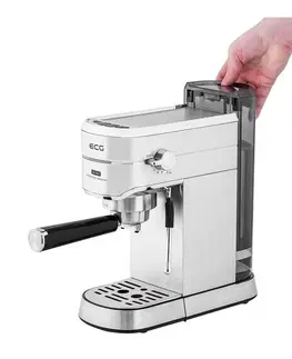 Automatické kávovary ECG ESP 20501 IRON pákový kávovar