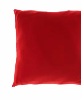 Obliečky Kvalitex Obliečka na vankúš červená, 45 x 60 cm
