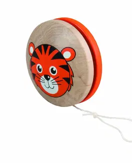 Hračky DETOA - JO-JO oranžová Tigrík