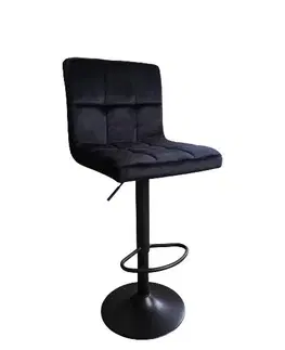 Barové stoličky Barová stolička Delta Lr-7142b Black 8167-70