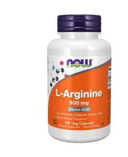 Arginín NOW Foods L-Arginín 100 kaps.