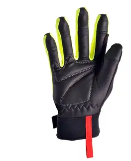 Zimné rukavice Rukavice Silvini FUSARO UA745 black-neon XXL