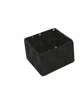 Úložné boxy Compactor Úložný organizér do zásuvky Compactor TEX - košík S, 12 x 12 x 7 cm, čokololádový