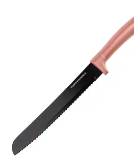 Sady nožov TEMPO-KONDELA-LONAN, sada nožov s magnetickým držiakom, 6 ks, rose gold