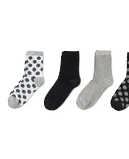 Socks Ponožky, 5 párov, s lesklou priadzou