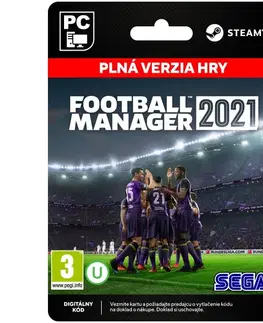 Hry na PC Football Manager 2021 [Steam]