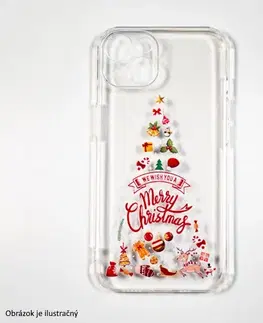 Puzdrá na mobilné telefóny Silikónový zadný kryt SBS Vanity Cover pre pre Apple iPhone 13 s vianočným motívom dizajn 3