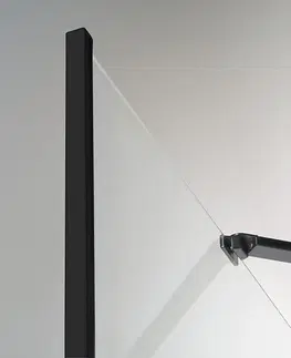Sprchové dvere POLYSAN - Zoom Line Black obdĺžniková sprchová zástena 1400x1000 L/P varianta ZL1314BZL3210B