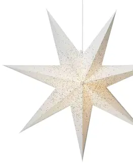 Vianočné svetelné hviezdy Markslöjd Dekoratívna hviezda Olivia v bielej farbe