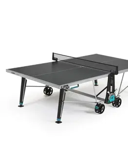 stolný tenis Outdoorový stôl Free 400X na stolný tenis sivý