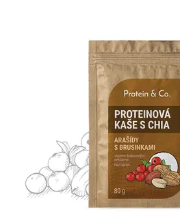 Kaše, müsli a cereálie Protein&co. Proteínová kaša s chia 80 g Zvoľ príchuť: Gingerbread Spices