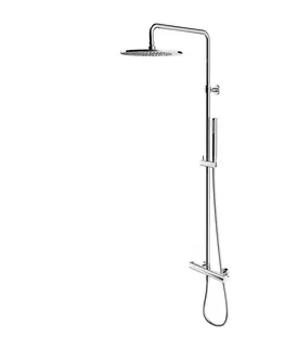 Kúpeľňa OMNIRES - Y termostatický sprchový systém pre vonkajšiu inštaláciu, chróm Y1244SUCR