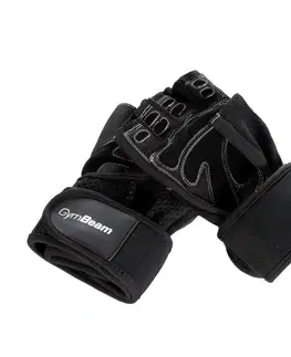 Rukavice na cvičenie GymBeam Fitness rukavice Wrap Black  M