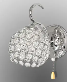 Moderné lampy Nástenná lampa K-A 1537/1 CHR+KR