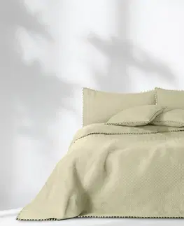 Prikrývky na spanie DecoKing Prehoz na posteľ Meadore béžová