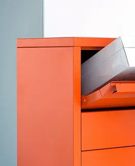 Poštové schránky Radius design cologne Schránka na balíky RADIUS DESIGN (LETTERMANN standing ovation 1 orange 600A) oranžová