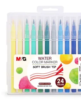 Hračky M&G - Farebné vodové fixky 24ks