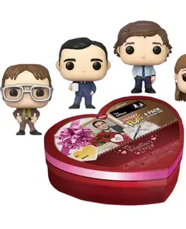 Zberateľské figúrky POP! 4 Pack Happy Valentine’s Day (The Office) Special Edition