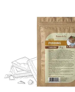 Ketodiéta Protein & Co. Keto proteínový pudding 1 porcia – 30 g Zvoľ príchuť: Čokoláda