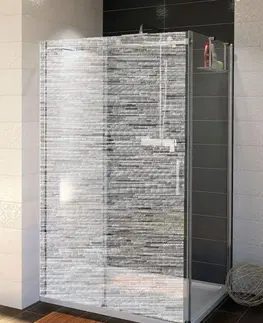 Sprchovacie kúty GELCO - DRAGON bočná stena 900, číre sklo GD7290